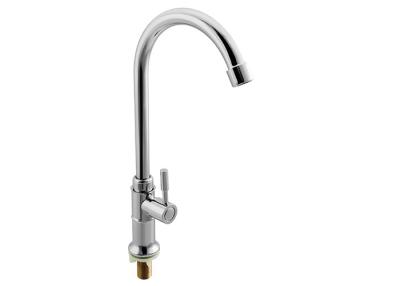 China Common Basin Kitchen Sink Taps , Deck Mounted Kitchen Sink Water Faucet for sale