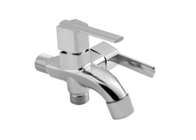 China Multi Functions Handle Sink Faucets Plate Chrome / Zinc Alloy Open mounting Water Tap for sale