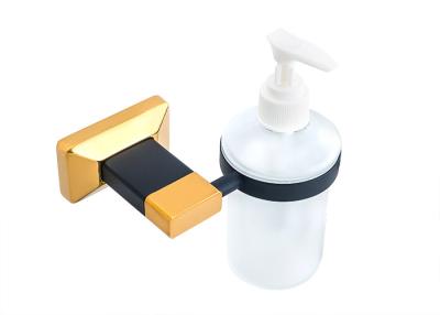 China Goud bekleed badkamer accessoire commerciële zeep dispenser houder 500 stuks Te koop