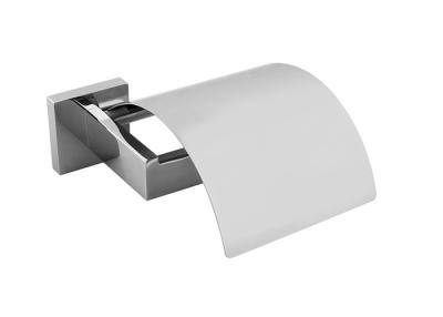 China SUS304 Single Post Toilet Paper Holder Bathroom Accessory OEM For Hotel for sale