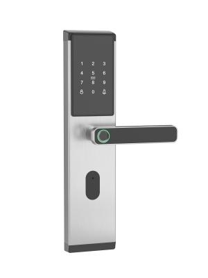 China Home Security Smart Door Lock With Remote Access Voice Control One Administrator User à venda