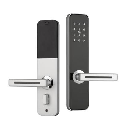 China Touchscreen Digital Combination Lock With Handle For Entry Door Front Door for sale