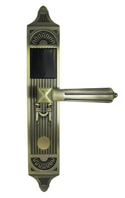 Chine Plaque en dentelle de bronze Taille 428*60 mm Fermeture électronique de porte à vendre