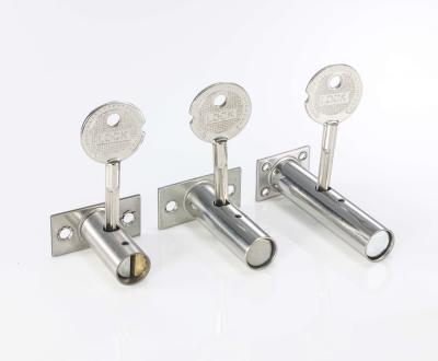 China SUS201 Stainless Steel Tube Portable Door Lock For Furniture for sale