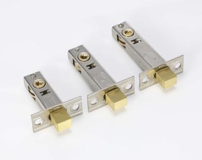 China Satin Brass 360 Degree Anti Rust Privacy Latch 60mm Backset for sale