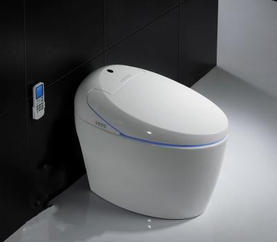 China One Piece Intelligent Bathroom Sanitary Ware With Foot Touch Sensor Flushing for sale