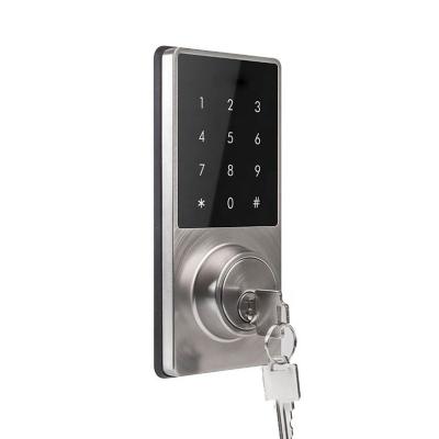 China Bluetooth 4.1 LR6 Alkaline Batteries Powered Smart Door Lock For Home for sale