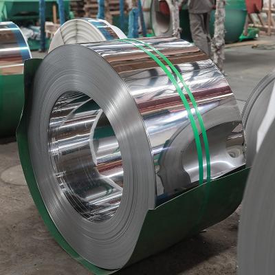 China 1 Ton BA Stainless Steel Strip 0.1mm-10mm 8K 2B Standard Export Packing for sale