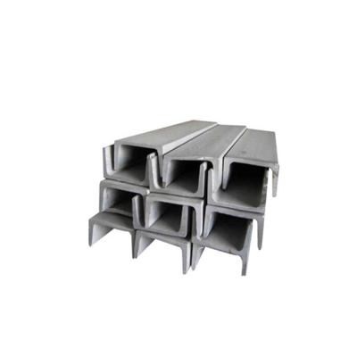 China 304 316L Hot Rolled Stainless Steel Channel AISI ASTM JIS C Types U Shape Customized for sale