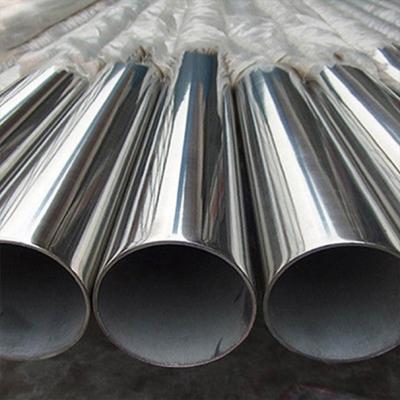 China El espejo de encargo de la pulgada de la talla 4 de China de la construcción inoxidable de la tubería de acero de ASTM 304 pulió en venta