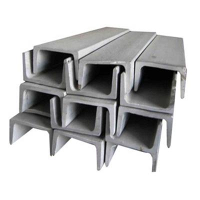China AiSi Stainless Steel Sections U Channel 12.5mm 2D 2B 8K for sale