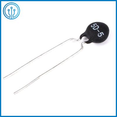 China Negative Temperature Coefficient NTC Thermistor Inrush Current Limiting 5D-5 5R 1A for sale