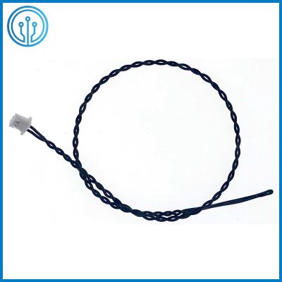 China Epoxy Housed Battery Temperature Sensor 100K 1% 3950 UL1571 30AWG Twisted Cable for sale