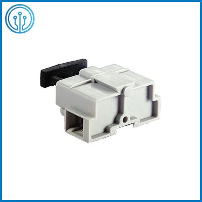 China Injection Molding 5 Pole Wire Protected Connector Fuse Terminal Blocks FT06-5W With Brass Clamping Unit for sale
