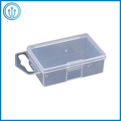 China Transparent UL 94V-2 Polypropylene Plastic Packing Box For Electronic Components Kits en venta