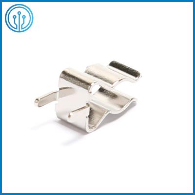 China H62 Nickel Plated Brass 2AG 3AG 5AG Glass Fuse Holder Clips 15A 250V for sale