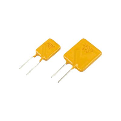 China Through Hole Radial Disc Polymeric PTC Resettable Fuse 265V 1A GR265-1000 Equal to LVR100S-240 for sale