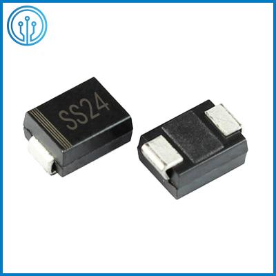 China 2Pin DO-214AA SS24 2A Surface Mount Fuses SMB Schottky Barrier Rectifier Diode for sale
