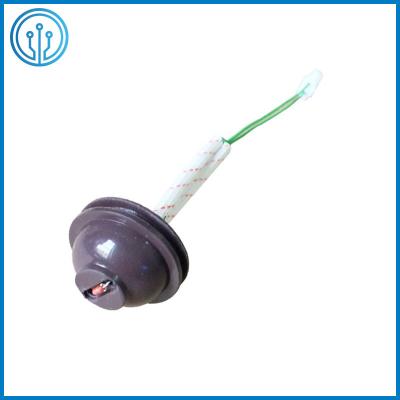 China Glass Sealed 3950 100k Ohm NTC Thermistor 2 Pin NTC Thermistor Temperature Sensor for sale