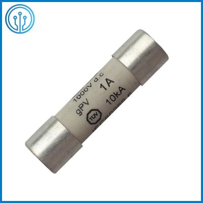 China Fast Acting Photovoltaic Multimeters 120A 1000V Ceramic Surface Mount Fuses 10x38mm for sale