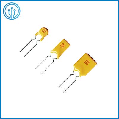 China 6V Polymer 2.5A Self Resetting Fuse Radial Leaded Fuse For Multimedia for sale
