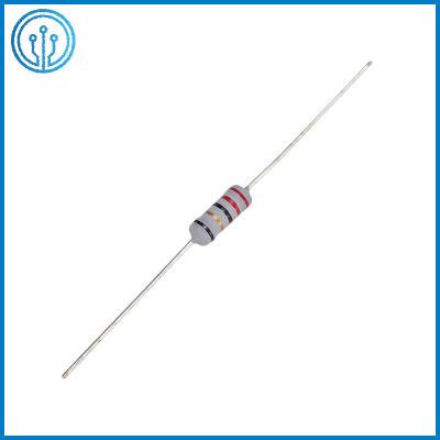 China KNP 0.5W 1000ohm Cylindrical Resistor 0.5W 1W Wirewound Non Inductive Resistor for sale