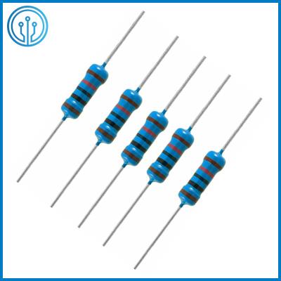 China 0.25W 0.5% 10M OHM  Metal Oxide Resistor Axial Leaded Wire Wound Variable Resistors for sale