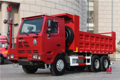 China La capacidad 30 toneladas de roca de WERO acarrea el camión volquete resistente de la mina de 10 ruedas en venta