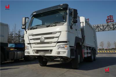 China camión del compresor del camión de basura del compresor de la carga de la parte posterior del camión de basura de 371hp 6X4 18m3 HOWO en venta