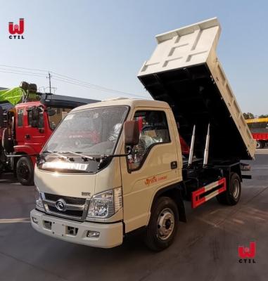 中国 布団6は3トンの小さい単一の車軸ダンプ トラックを動かす 販売のため