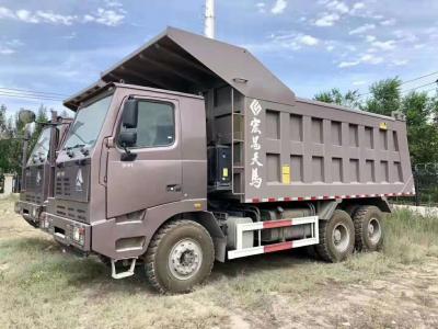 China El trabajo de la explotación minera de HOWO 30 toneladas de roca de WERO acarrea el camión volquete resistente en venta