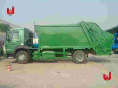 China 10CBM Automatic Compactor Garbage Truck Heavy Duty HOWO 10m3 for sale