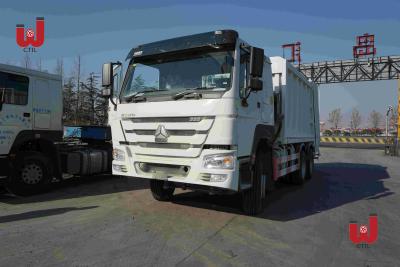 China Caminhão basculante lateral da gestão de resíduos do caminhão de lixo 6x4 do carregador 16CBM à venda