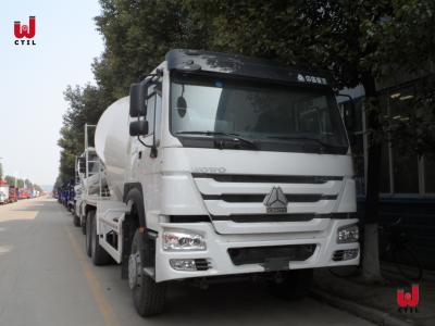 China 420HP Meters Concrete Mixer Truck Transit  9.726L 12 Wheels for sale