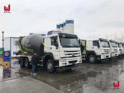 Cina miscelatore concreto di transito del camion 371HP della betoniera 10m3 in vendita