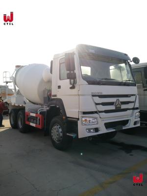 China 11m3 Howo Concrete Mixer Truck 10 Wheels 12 Cubic Meters for sale