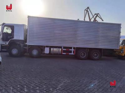 China HOWO 8X4 Wing Van Truck Wingspan Heavy Duty Cargo Truck Sinotruck for sale