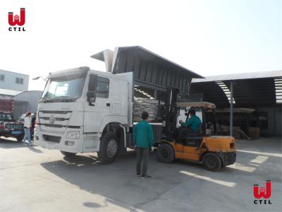 China envergadura do caminhão do recipiente de carga de 6X4 Wing Van Truck 30t à venda
