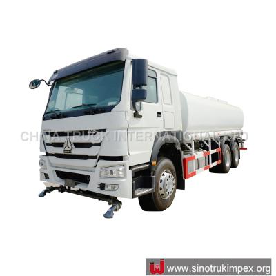 China Sinotruk Water Sprinkler Truck 15000L Liquid Tanker Truck for sale