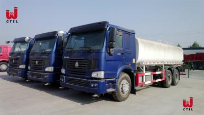 China Euro III ZZ1257N4641W del portador RHD del camión del transporte del agua de LHD en venta