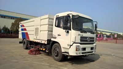 China LHD Truck Mounted Road Sweeper 15t Road Cleaner Truck for sale