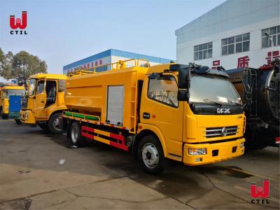China Multifunctional Cleaning 11t Sewer Suction Truck Sewage 4x2 for sale