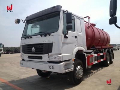 China Sinotruk Sewage Cleaning Tanker  35 Cubic Sewer Jetting Truck for sale