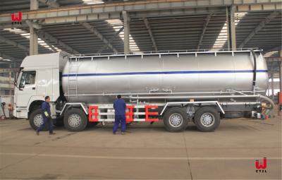 China GSG HOWO 8X4 12 Wheelers Cement Tanker Trailer Euro II for sale