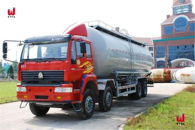China 8X4 Bulk Cement Tank Truck 40m3 Dry Bulk Transport Carriers for sale