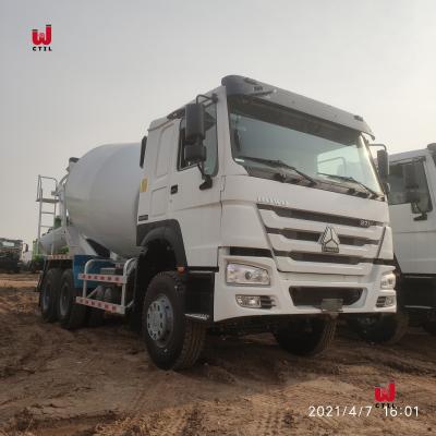 China Euro 2 Concrete Mixer Truck Vehicle 371hp Left Hand Drive for sale