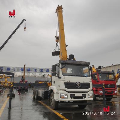 China SHACMAN 6X4 Truck Mounted Crane 380HP Truck With Crane for sale