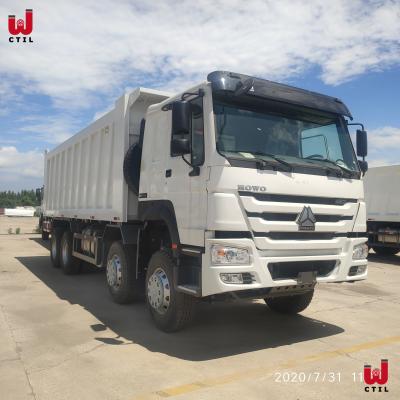 China Sinotruk HOWO 8X4 Heavy Duty Dump Truck 12 Wheelers 371HP 40T for sale