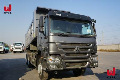 China Sinotruk Howo 6x4 Tipper Dump Truck 10 policías motorizados 371hp 30t en venta