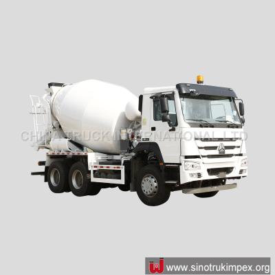 China HOWO Euro 2/3 Used Concrete Mixer Truck Vehicle 371hp Left Hand Drive for sale